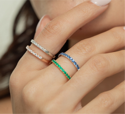 anillos para lucir en fiestas
