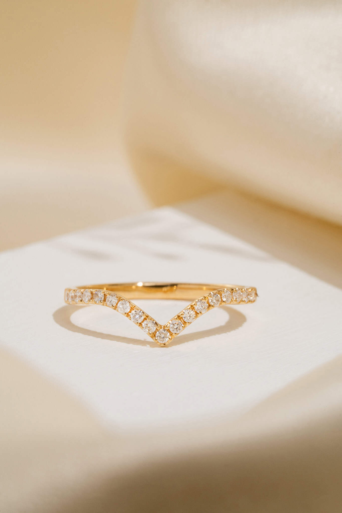 V Diamond Ring