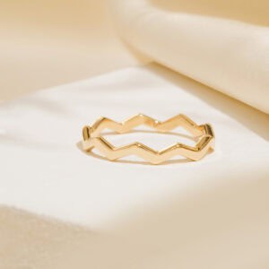 Anillo Zig Zag