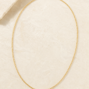 Cadena Rolo Mini en oro amarillo de 18K