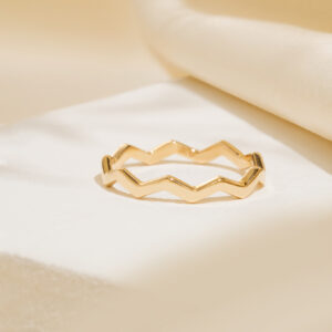 Anillo Zig Zag